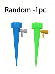 1/6/10pcs Auto Watering Device With Adjustable Slow-Release Control Valve Switch, Suitable For Home & Boat Gardening, Plant Sprayer, Gardening Supplies (Accessory Colors Random) - Multicolor - View 12