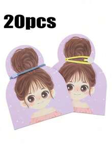 10/20/50pcs DIY Jewelry Packaging Cards, Hair Accessory Display Cards For Hair Claws Bands, Blank Display Holders For Small Items (Cards Only, Hair Clips Not Included) - Multicolor - View 14