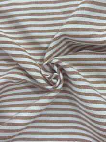 Women's Striped Sleeveless Top, Summer - 駝色 - 查看 6