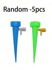 1/6/10pcs Auto Watering Device With Adjustable Slow-Release Control Valve Switch, Suitable For Home & Boat Gardening, Plant Sprayer, Gardening Supplies (Accessory Colors Random) - Multicolor - View 16