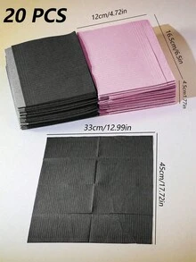 20Pcs Disposable Table Covers - Foldable Cleaning Pads For Nail Salons, Dental Clinics & Medical Use, Disposable For Manicure, Tattoo & Beauty Treatments - Multicolor - View 14