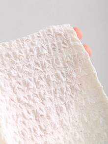 Sweetra Bộ áo hai mảnh dáng chữ A cổ vuông, dây mảnh, nơ bướm bằng vải, thích hợp cho kỳ nghỉ xuân/hè dành cho nữ. - Nhiều màu - Xem 8