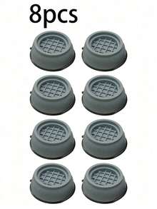 4/8/12Pcs Washing Machine Foot Pads, Anti Slip, Shock-Absorbing, Shock-Absorbing, Soundproof, All Drum Washing Machine, Silent, Universal, Height Increasing, Household Use - Multicolor - View 11