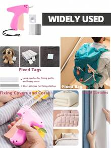 Bộ dụng cụ may vá quần áo 1 + 1000 chiếc, máy may vá quần áo cầm tay, máy may nhanh, máy may mini, máy may vá quần áo nhanh, máy may viền. - Mẫu F - Xem 6