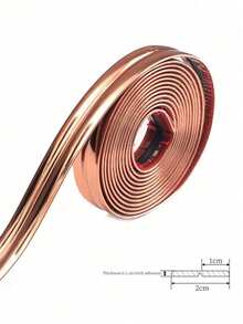 1 pieza Cinta decorativa autoadhesiva, Tira protectora de pared de PVC para protección de esquinas de pared y bordes de azulejos - multicolor - Ver 13