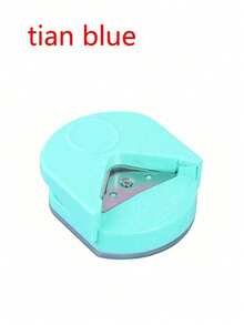 Pc DIY Round Corner Cutter R4 Chamfering Cutter Cutting Tool Handmade Photo Paper Card Right Angle Pointed Arc Trimming Paper Cutter School Supplies - Multicolor - View 18