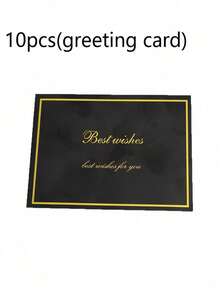 2/4/10PCS Kraft Gift Box With Lid & Ribbon - For Weddings/Birthdays/Christmas Gifting - Gold - View 14
