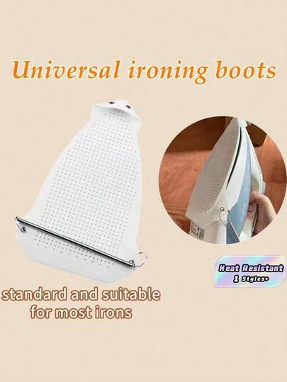 Effortless Fabric Steam Iron, Continuous Steam & Anti-Burn Soleplate For Wrinkle-Free Clothes At Home Or Business