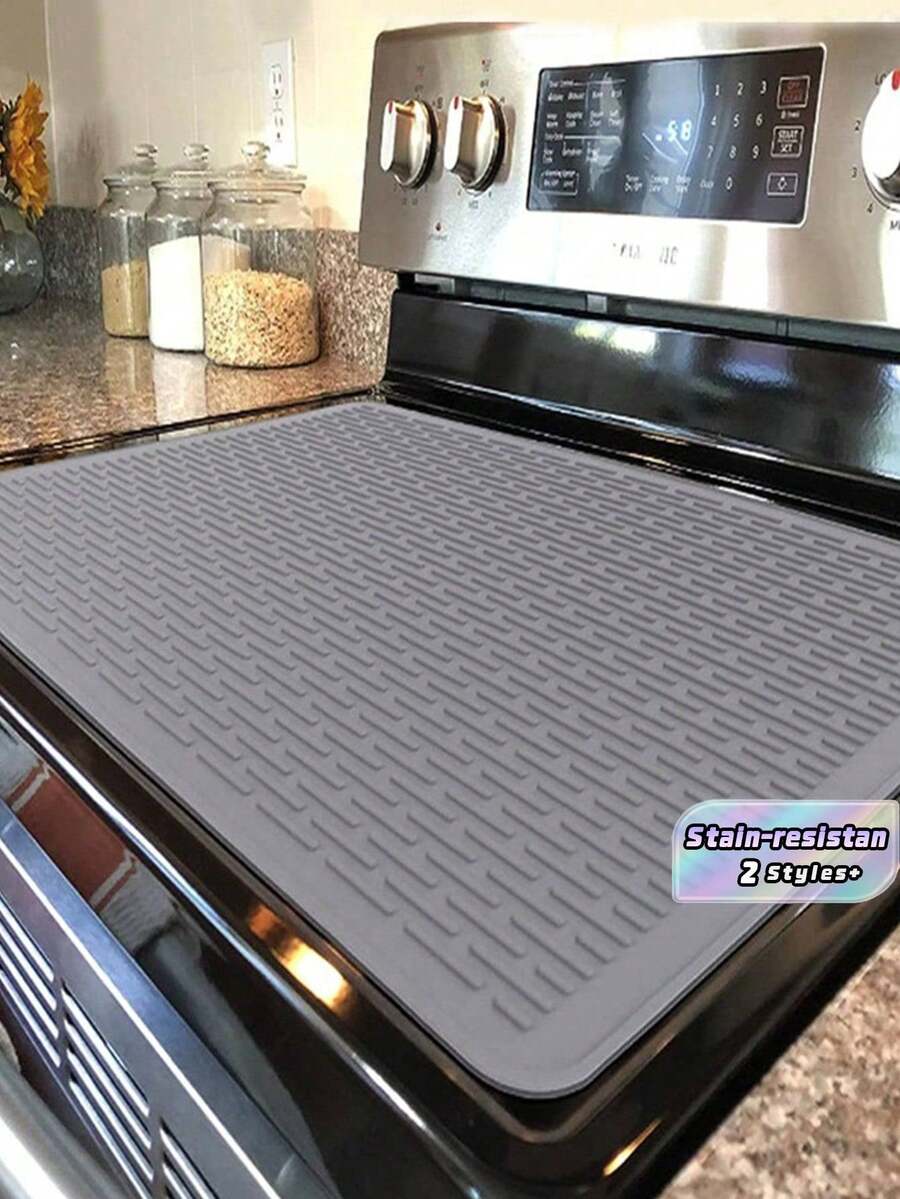 1Pc Silicone Dishwashing Mat – Kitchen Utensil Drainage Mat, Heat-Resistant Flexible Rubber Mat For Countertop & Sink, Multifunctional Insulation Pad & Water Filter Mat, Cup Holder (2 Colors Available) - Multicolor - View 1