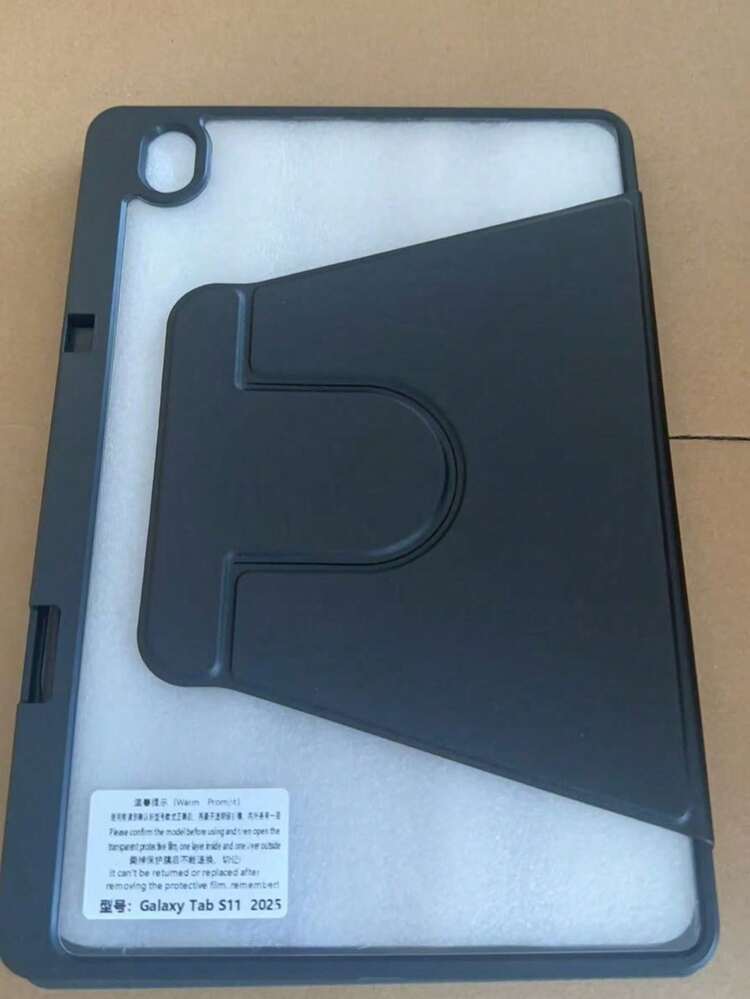 Ốp bảo vệ siêu mỏng xoay được DANYCASE tương thích với Apple Galaxy Tab S9 FE+ S9+ 12.4", S9 S9FE A8 S7+ S8+ S7FE S7 S8 S6lite, có khe cắm bút, chống sốc, mặt lưng trong suốt. - màu đen - Xem 17