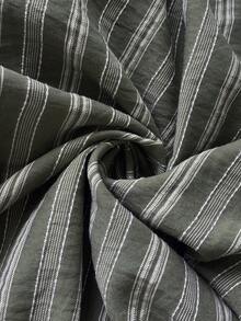 Weeklong Women's Striped Casual Minimalist Versatile Plus Size Pants - Multicolor - View 5