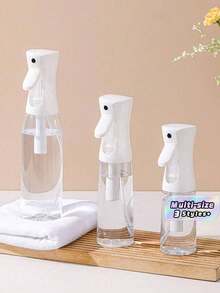 1 bình xịt phun sương nước trang điểm áp suất cao, bình xịt liên tục cho tóc, bình xịt phun sương nước siêu mịn liên tục - Dùng để tạo kiểu tóc, vệ sinh, làm đẹp, cây cảnh, hương tinh dầu, v.v. - Trắng (200/300/500ml) Quà tặng Giáng sinh cho ngày lễ Trang trí phòng tắm gia đình Mùa hè - trắng - Xem 2
