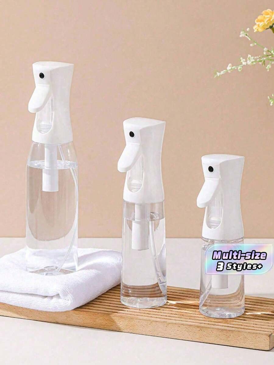 1 bình xịt phun sương nước trang điểm áp suất cao, bình xịt liên tục cho tóc, bình xịt phun sương nước siêu mịn liên tục - Dùng để tạo kiểu tóc, vệ sinh, làm đẹp, cây cảnh, hương tinh dầu, v.v. - Trắng (200/300/500ml) Quà tặng Giáng sinh cho ngày lễ Trang trí phòng tắm gia đình Mùa hè - trắng - Xem 1
