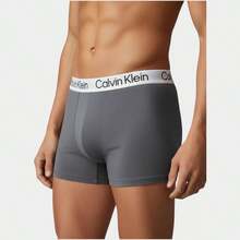 Calvin Klein Set 4 Boxer Klein Men's Microfiber Premium Original Comfort - Grey - View 5