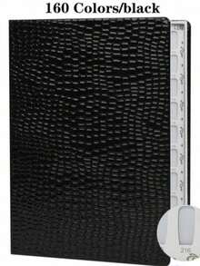 308/216/160/120 Marble Texture Professional Nail Enhancement Display Book, DIY Nail Polish Color Card Display Board, High-Quality Texture - Multicolor - View 9