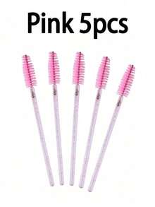Disposable Makeup Brush Set - 10cm Mascara, Eyeshadow, Eyebrow Brush Kit | 10-200 Pcs For Salon, Practice, Travel - Multicolor - View 12
