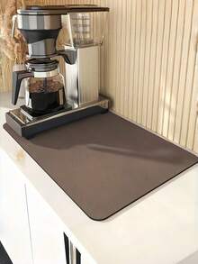 1PC Super Absorbent Heat Resistant Non Slip Rubber Backing Stain Resistant Kitchen Dish Drying Mat Countertop Drainer Mat For Home And Restaurant Use Kitchen Items Kitchen Accessories Kitchen Tools - one size fits all - View 10