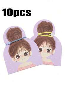 10/20/50pcs DIY Jewelry Packaging Cards, Hair Accessory Display Cards For Hair Claws Bands, Blank Display Holders For Small Items (Cards Only, Hair Clips Not Included) - Multicolor - View 11