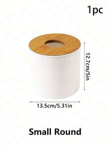 1/2 Hộp đựng khăn giấy bằng tre, Hộp đựng khăn ăn kiểu ngăn kéo sáng tạo, Đơn giản & Đa năng cho phòng tắm, tủ quần áo và văn phòng - Nhiều màu - Xem 13