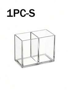 Clear Multi-Purpose Storage Tray - Organizer For Makeup Brushes, Cutlery & Desk Accessories, Kitchen Counter & Party Use - Multicolor - View 10