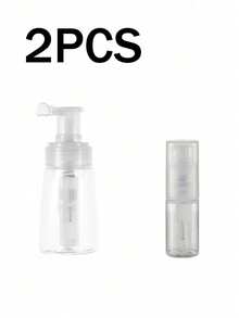 1PC Powder Spray Bottle - Refillable Dispenser For Talcum, Setting Powder & Powder, With Safety Lock Nozzle, Portable Travel Bottle For Daily Powder Use, Perfume Bottle, Travel Bottles - Multicolor - View 13