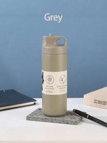 Cốc cà phê có ống hút di động, có vòi hình con vịt, dung tích 550ML/18OZ, thép không gỉ 304, cách nhiệt chân không. - Nhiều màu - Xem 12