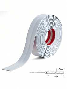 1 pieza Cinta decorativa autoadhesiva, Tira protectora de pared de PVC para protección de esquinas de pared y bordes de azulejos - multicolor - Ver 12