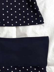 IslaSuriya Women's Polka Dot Print Camisole And Shorts Casual 2 Pieces Set - Multicolor - View 3
