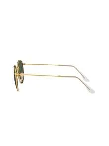 Ray Ban Round Women's Sunglasses Gold - Gold - View 3