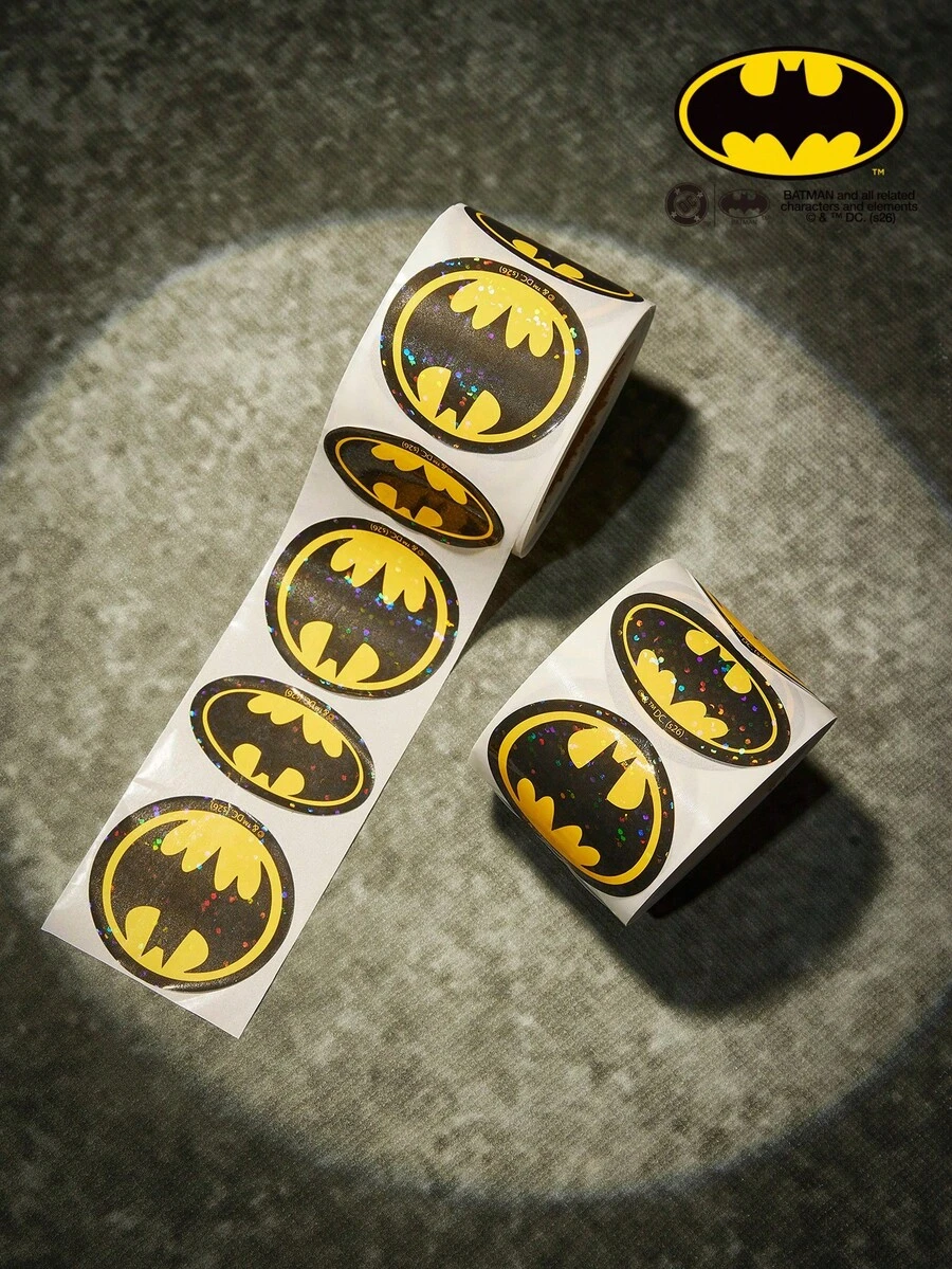 POKOJA LAND BATMAN X 1 cuộn sticker, thích hợp dùng cho sổ kế hoạch, văn phòng phẩm, máy tính xách tay. - Nhiều màu - Xem 1