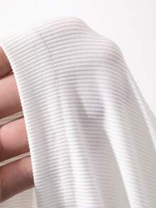 DAZY Women's Solid Color Ribbed Casual Basic Camisole Summer Golf White - White - View 6