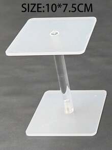 Giá đựng bánh acrylic, tháp trưng bày tráng miệng nhiều tầng, giá đựng bánh cupcake tròn/vuông trong suốt có thể tháo rời, giá trưng bày bánh ngọt nhỏ, bánh quy bằng acrylic trong suốt cho đám cưới, tiệc tùng. - Trong sáng - Xem 9