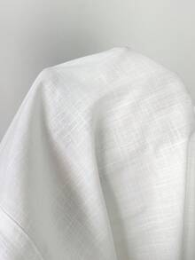 Athîral Jumpsuit Wanita Warna Polos Modis untuk Berpergian - Putih - View 6