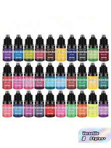 30 色 5ml 高浓度香味蜡烛染料套装 DIY 蜡烛制作 - 彩色 - 查看 2
