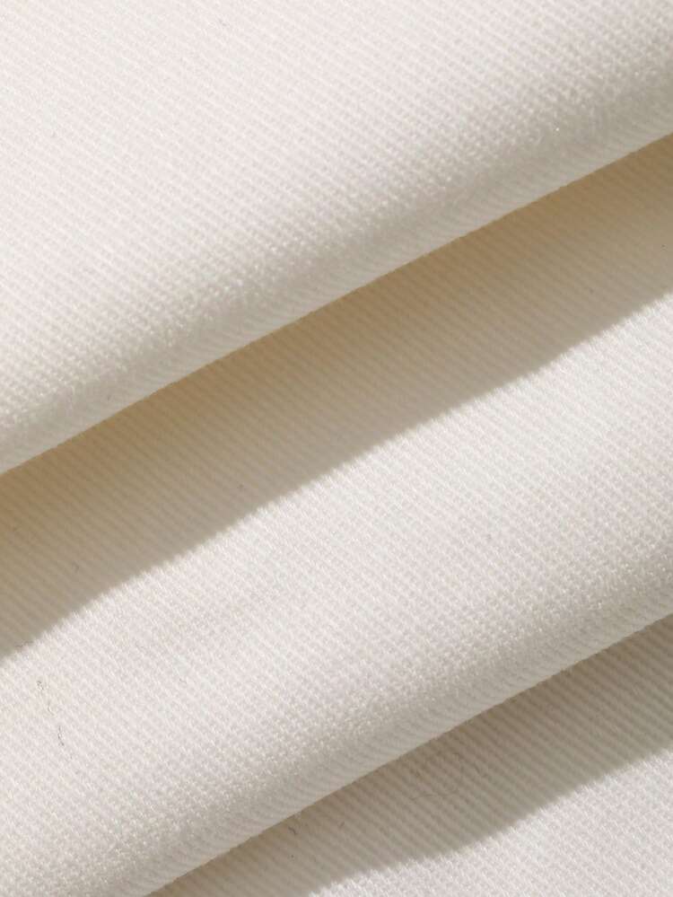 Women's White Loose Casual Street Style Pants
