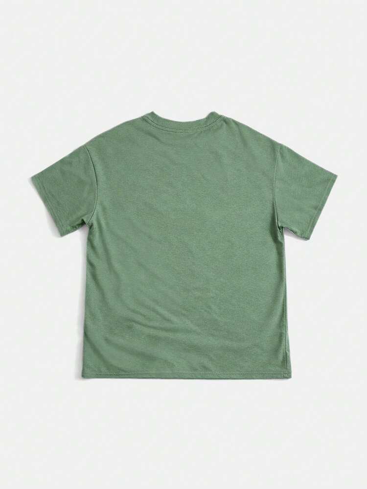 Studios Graphic Tee Shirt Crew Neck Short Sleeve Cotton Blend Regular Fit Casual Wear Daily Comfort Style Youth