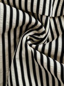 SHEIN 新生男宝宝夏季可爱休闲棕色纱布连体衣，适合海滩、户外玩耍 - 彩色 - 查看 3