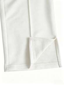 HUEFORM Men's Casual Versatile Pleated Drawstring Waist Pocket Sweatpants - White - View 4