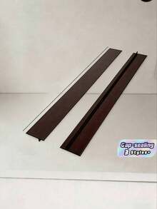 2/4 paquetes de sellador de juntas de silicona resistente a altas temperaturas - Tira de sellado flexible a prueba de aceite para estufa y encimera de cocina, anti-grasa y fácil de limpiar - Multicolor - Ver 1
