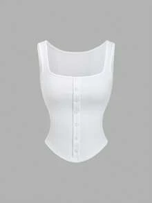 SHEIN Sweetro Bộ đồ 2 mảnh chấm bi dành cho nữ, thích hợp đi nghỉ mát, đi biển (áo và chân váy) - Màu be - Xem 4