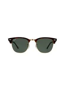 Ray Ban Clubmaster Women's Sunglasses Brown - Rust Brown - View 2