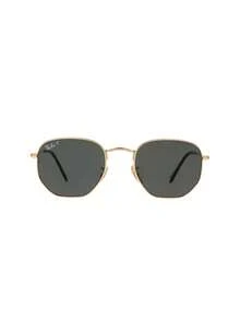 Ray Ban Hexagonal Women's Sunglasses Gold - Gold - View 2