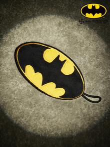 Batman X Joivida 1 chiếc khăn bông mềm mại, thấm hút tốt, in hình đẹp mắt, thích hợp treo trong nhà bếp và phòng tắm. - màu đen - Xem 3
