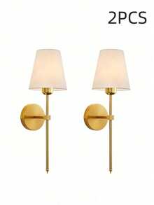 Wireless Battery Powered Wall Lamp, Gold Rechargeable Dimmable Wall Light With Detachable Bulb And Remote Control, 15 Colors Wireless Wall Lamp For Bedroom, Living Room, Hallway - 1Pack - View 14