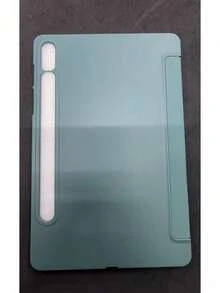 适用于三星 Galaxy Tab S9 Fe S8 S7 A9 + A7 Lite S6 Lite / Tab P11 Plus 的可折叠平板电脑保护套，防震保护套（深绿色） - 墨綠色 - 查看 13