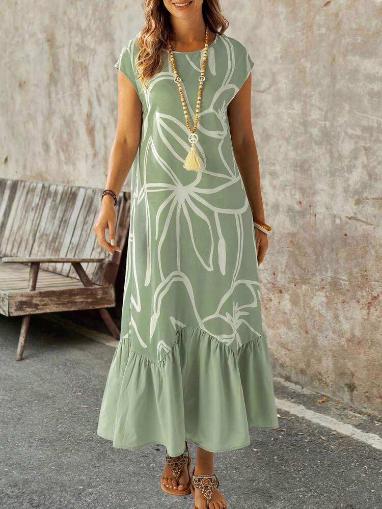 Women Short Dresses Polka Dot Dress Elegant Dress Summer Women Dresses Teacher Dress