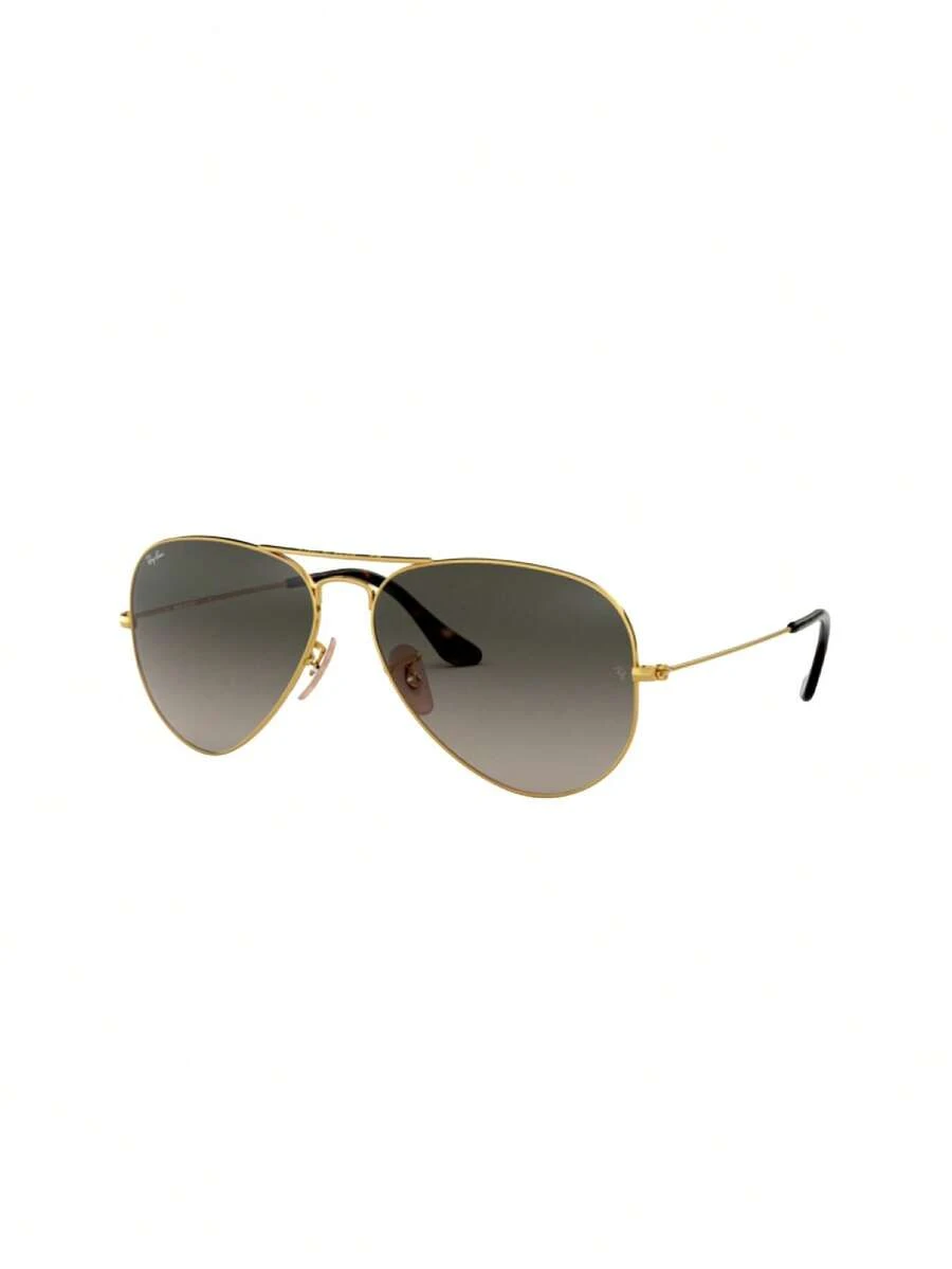 Ray Ban Aviator Women's Sunglasses Gold - Gold - View 1