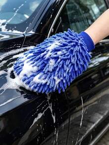 Multifunctional Car Detailing Kit, Car Cleaning Brush Set With Wheel Brushes, Air Vent Brush, Buffing Sponge Pads, Washing Mitt, And Cleaning Cloth - Set of 14 - View 7