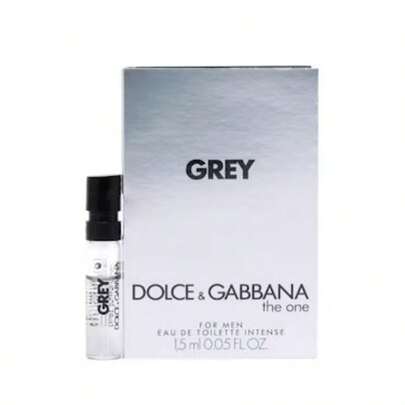 Dolce & Gabbana The One Grey Eau De Toilette Intense Spray For Men EDT Intense Sample 0.05oz/1.5ml