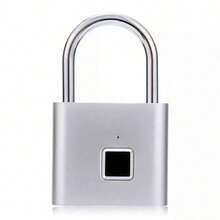Ổ khóa vân tay thông minh nhỏ gọn - Chống nước IP56, Bảo mật không cần chìa khóa, Sạc qua USB, Nhôm nhẹ - Lý tưởng cho hành lý, cặp và ba lô - Nhiều màu - Xem 14